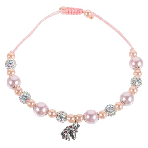 JUMPLAWN Damen Perlenarmband mit Einhorn Charm Verstellbares Armband aus Robustem Material Langlebig für Perfektes JUMPLAWN Damen Perlenarmband mit Einhorn Charm Verstellbares Armband aus Robustem Material Langlebig für Perfektes von JUMPLAWN