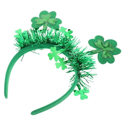 JUMPLAWN Irish Shamrock Haarreif Für Mädchen Grüner Kopfschmuck Für Patrick's Day Festival-accessoires Und Besondere Anlässe Leicht Und Stylish Inspiriert Von Irischer Tradition von JUMPLAWN