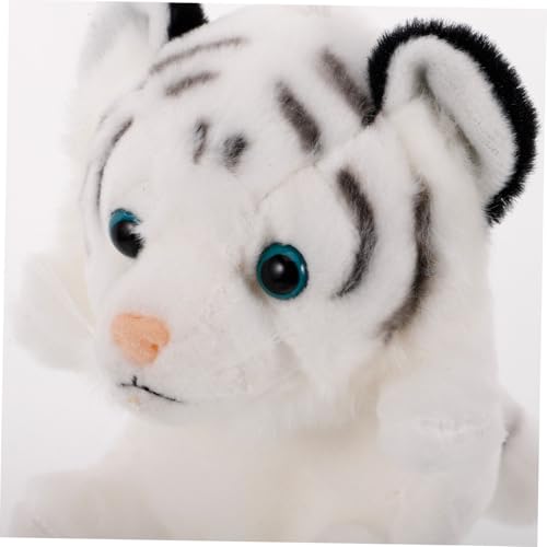JUMPLAWN Kuscheliges Kleines Tiger Plüsch Münzbeutel Schlüsselanhänger Niedliches Tiger Design Süßes Accessoire für Rucksack für Freunde von JUMPLAWN