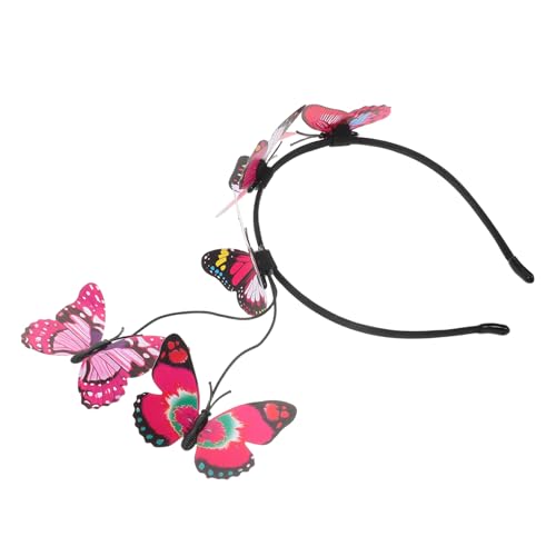 JUMPLAWN Schmetterling Haarband für Frauen Elegantes Accessoire mit Einzigartigem Design für Fotoshootings und Besondere Anlässe Vielseitig Einsetzbar und Detailverliebt Gefertigt von JUMPLAWN
