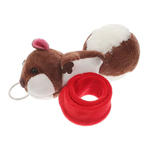 JUMPLAWN Eichhörnchen Slap Armband für Kinder Slap Band Partygeschenke Kawaii Stofftier Armband für Geburtstagsfeiern und Goodie Taschen von JUMPLAWN