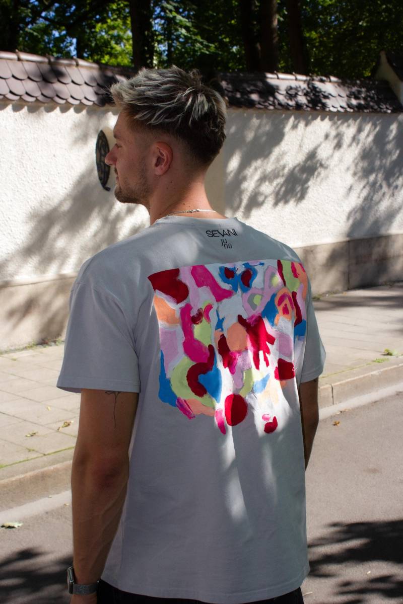 Shirt Unisex, Von Hand Bemalt Größe Xl von bystudiobuehrer