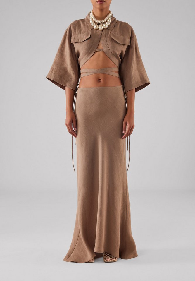 JUNEFRIDAYS Maxirock ROCK Figurbetonte Passform mit leicht ausgestelltem Saum von JUNEFRIDAYS