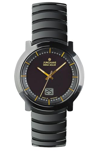 JUNGHANS Herrenuhr Stratos Mega Solar Keramik Schwarz LE 18/1116.44 von JUNGHANS