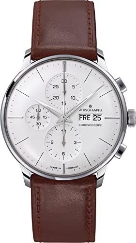 JUNGHANS Meister Chronoscope Herrenuhr mit Saphirglas 27/4120.02 von JUNGHANS