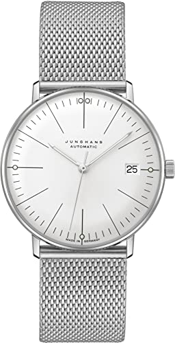 JUNGHANS max Bill Armbanduhr Kleine Automatic mit Milanaiseband 27/4106.46 von JUNGHANS
