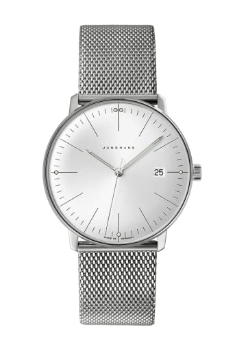 JUNGHANS max Bill Armbanduhr mit Saphirglas 41/4463.46 von JUNGHANS