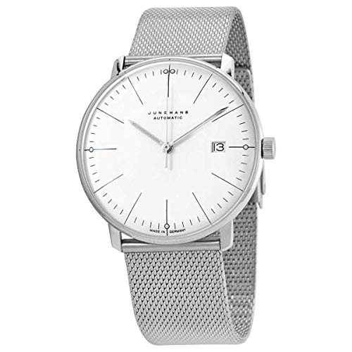 JUNGHANS max Bill Automatikuhr mit Saphirglas Silber 27/4002.46 von JUNGHANS