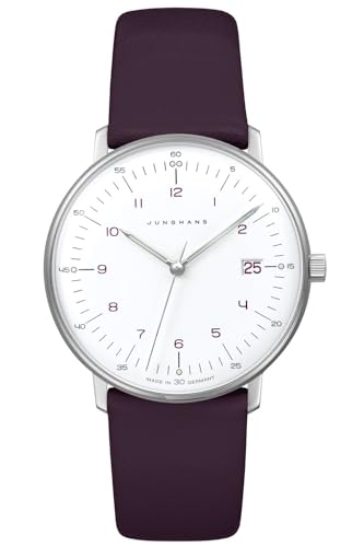 JUNGHANS max Bill Damenuhr Quarz Lila 47/4558.02 von JUNGHANS