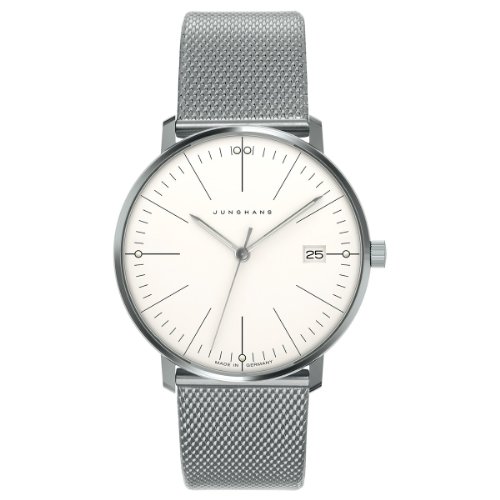 Junghans Damen-Armbanduhr XS Max Bill Analog Quarz Edelstahl 047/4250.44 von JUNGHANS