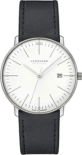 JUNGHANS max Bill Herren-Funkuhr Mega Solar Titan mit Saphirglas 59/2020.02 von JUNGHANS
