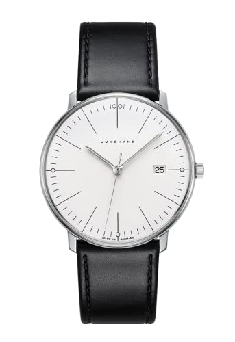 JUNGHANS max Bill Quarz Armbanduhr mit Saphirglas 41/4817.02 von JUNGHANS