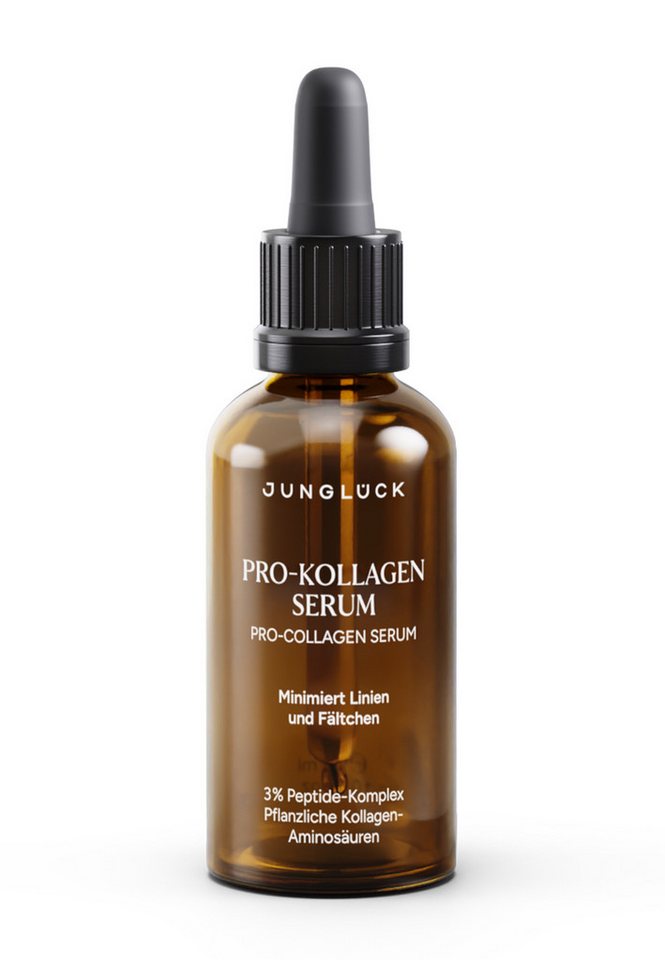 JUNGLÜCK Gesichtsserum Pro-Kollagen Serum, 1-tlg., Verbessert die Hautelastizität und mindert Falten JUNGLÜCK Gesichtsserum Pro-Kollagen Serum, 1-tlg., Verbessert die Hautelastizität und mindert Falten von JUNGLÜCK