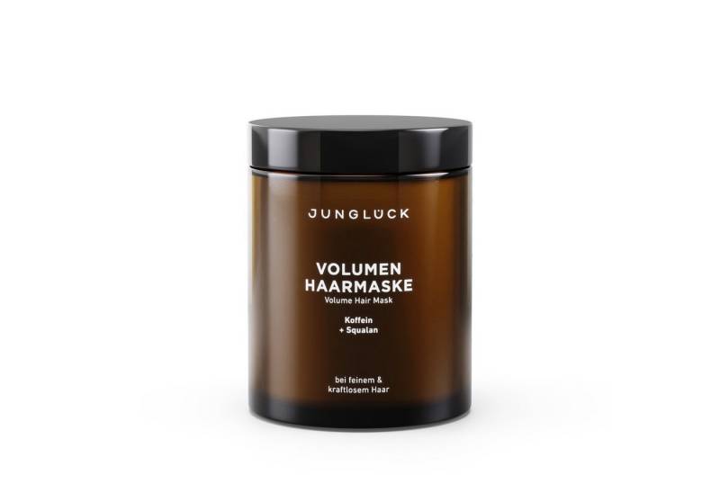 JUNGLÜCK Haarmaske Volumen Haarmaske, 1-tlg., Für feines, dünnes und kraftloses Haar JUNGLÜCK Haarmaske Volumen Haarmaske, 1-tlg., Für feines, dünnes und kraftloses Haar von JUNGLÜCK