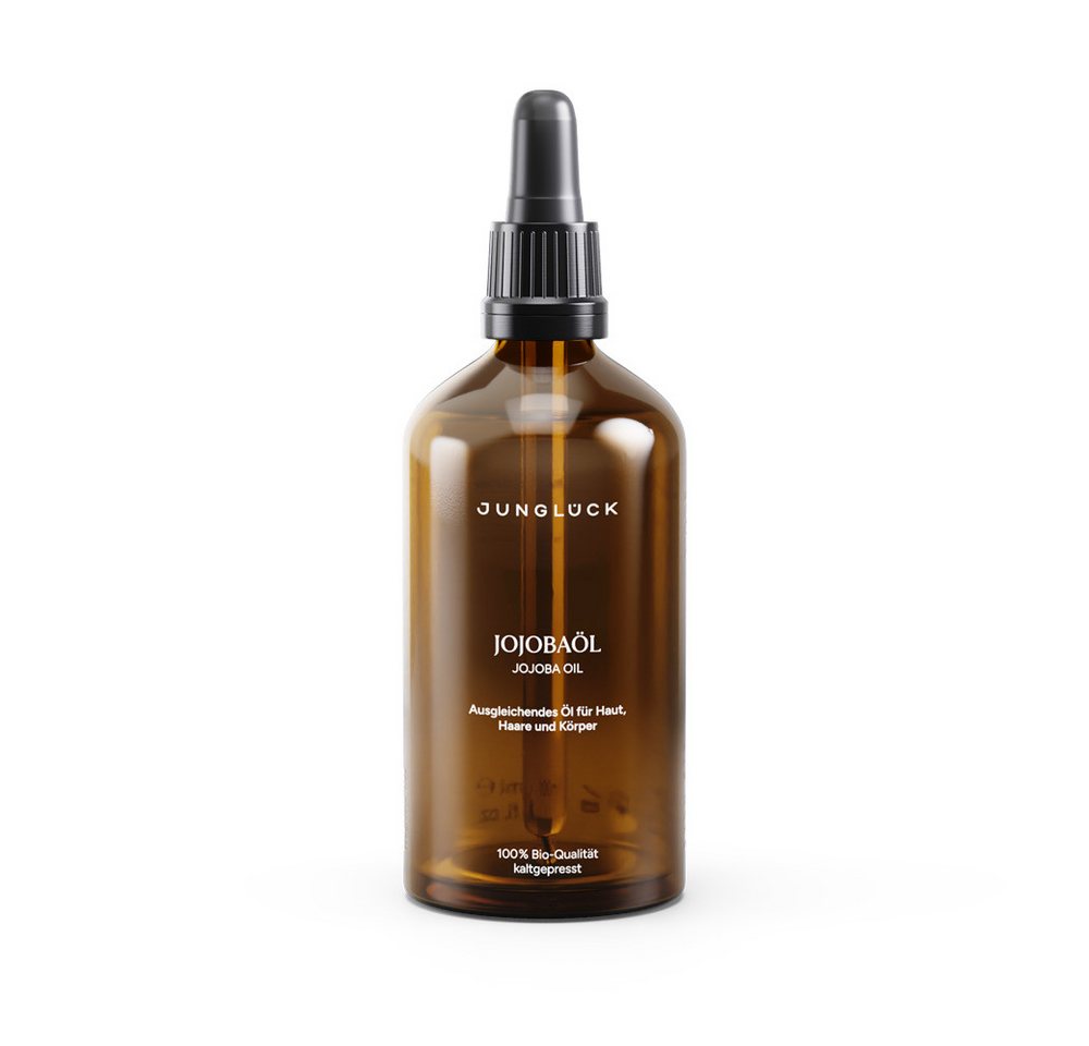 JUNGLÜCK Körperöl Jojobaöl, 1-tlg., Ausgleichendes Öl für Haut, Haare und Körper JUNGLÜCK Körperöl Jojobaöl, 1-tlg., Ausgleichendes Öl für Haut, Haare und Körper von JUNGLÜCK