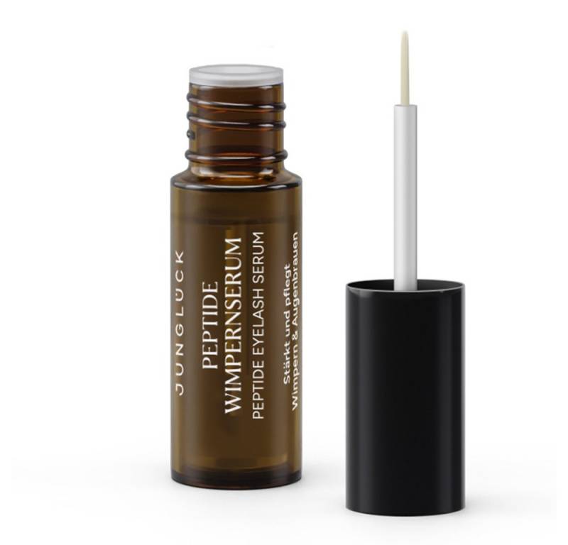 JUNGLÜCK Wimpernserum Peptide Wimpernserum, 1-tlg., Stärkt und pflegt deine Wimpern & Augenbrauen von JUNGLÜCK