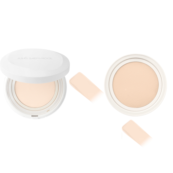 JUNGSAEMMOOL - Pro-lasting Flawless Fit Mesh Cushion + Refill Set SPF50+ PA++++ - 14g + 14g - 17 Fair von JUNGSAEMMOOL