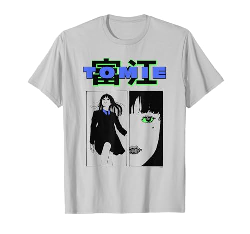 Junji Ito Bold Tomie Panels Anime Girl Horror Manga T-Shirt Junji Ito Bold Tomie Panels Anime Girl Horror Manga T-Shirt von JUNJI