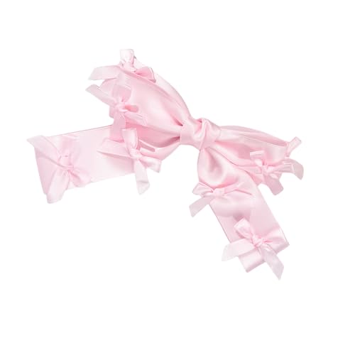 Aufwendige Flache Clip Haarnadel Haarspangen Form Balletcore Kopfbedeckung Bündel Clip Elegante Schleife Haarspange Foto Requisiten von JUNNASALIKER