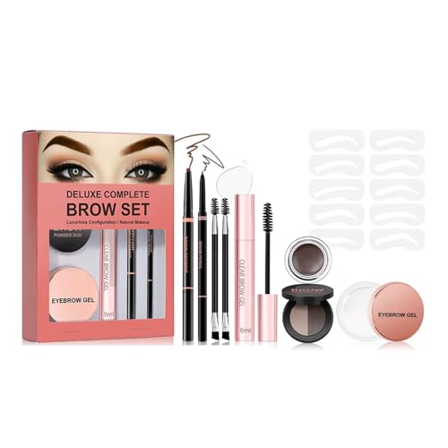 Augenbrauen Briefmarkenstempel Kits Für Augenbrauen Make Up Stempel Stempel Trios Kits Augenbrauen Bleistift Augenbrauen Pomade Pinselbrauen Schablone von JUNNASALIKER