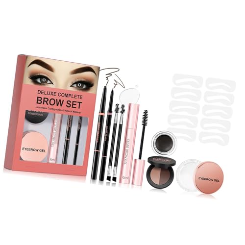 Augenbrauen Briefmarkenstempel Kits Für Augenbrauen Make Up Stempel Stempel Trios Kits Augenbrauen Bleistift Augenbrauen Pomade Pinselbrauen Schablone von JUNNASALIKER