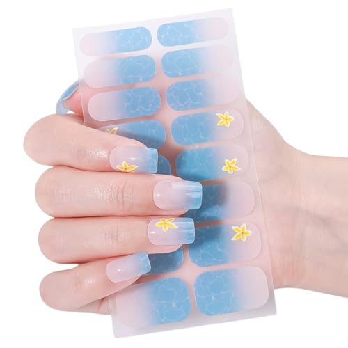 Einfache Nägelaufkleber Ohne Wärme Benötigt Praktische Glänzende Finish Fertignägel Wraps Für Vielbeschäftigte Frauen Und Studenten von JUNNASALIKER