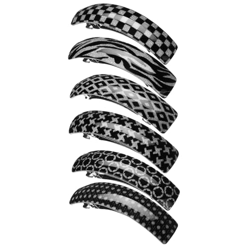 Eleganter Haarclip Ponytail Barrette Süße Flache Clip Haarnadel Weihnachten Elegantes Haarclip Für Bündel von JUNNASALIKER