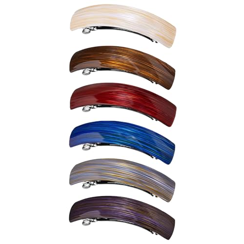 Eleganter Haarclip Ponytail Barrette Süße Flache Clip Haarnadel Weihnachten Elegantes Haarclip Für Bündel von JUNNASALIKER