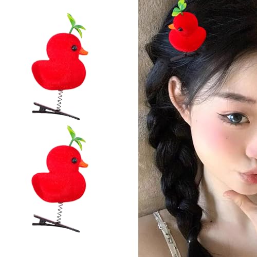 Haarclip 2000er Mädchen Süßes Clip Kopfschmuck Adorchierbar Handgemachtes Frauen Haarschmuck Haarstyling Haarnadel von JUNNASALIKER