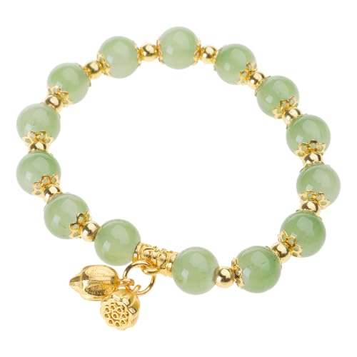 JUNNASALIKER Elastische Kabel Frauen Armband Blumenheizen Handchain Mit Glasperlen Schmuck Für Geburtstage Und Valentinstag von JUNNASALIKER