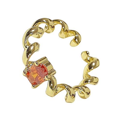 JUNNASALIKER Elegante Weizendesigns Offene Ringe Schmuckzubehör Dekoration Für Verstellbare Stabile Legierungslagen Gold Plattierkleidung Für Frauen von JUNNASALIKER