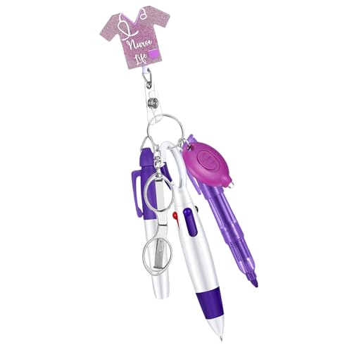 JUNNASALIKER Essentielle Krankenschwester Accessoire Pack Nurse Sortiment Mit Acryl Abzeicheninhaber Und ABS Materialien Schreibwerkzeuge JUNNASALIKER Essentielle Krankenschwester Accessoire Pack Nurse Sortiment Mit Acryl Abzeicheninhaber Und ABS Materialien Schreibwerkzeuge von JUNNASALIKER