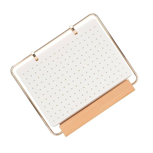 JUNNASALIKER Großkapazität Brosche Stifthalter Filzbrett 6 Seitige Abzeichen Taste Display Panels Für Sammlerinnen Frauen Ohrring von JUNNASALIKER