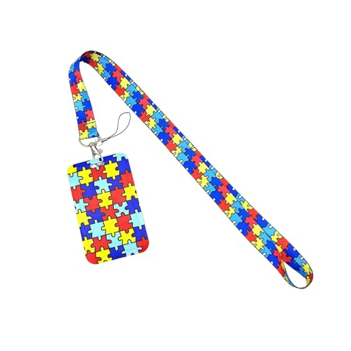 JUNNASALIKER Multifunktionale Autismen Anime Lanyard Tragbar Für Abzeichenschlüssel Und Mobile Geräte Erwachsene Und Kinder Täglich Nutzen Casual Wear von JUNNASALIKER