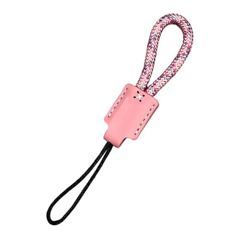 JUNNASALIKER Robte Cowuthäuten Lederschlüsselbund Stylische Schlüsselringe Anhänger Zubehör Zum Sicherungswagenschlüssel Und Telefon Lanyards von JUNNASALIKER