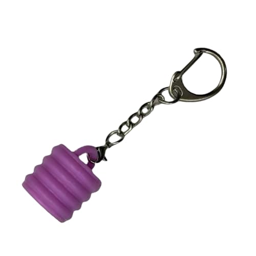 JUNNASALIKER Stilvolle Lipgloss Schlüsselbundkappen Für Partys Modische Frauen Lippenbalsam Deckelhalter Praktische Make Up Werkzeugzubehör Accessoires von JUNNASALIKER