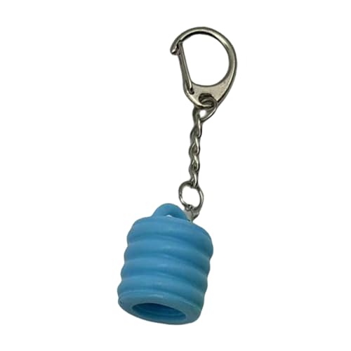 JUNNASALIKER Stilvolle Lipgloss Schlüsselbundkappen Für Partys Modische Frauen Lippenbalsam Deckelhalter Praktische Make Up Werkzeugzubehör Accessoires von JUNNASALIKER