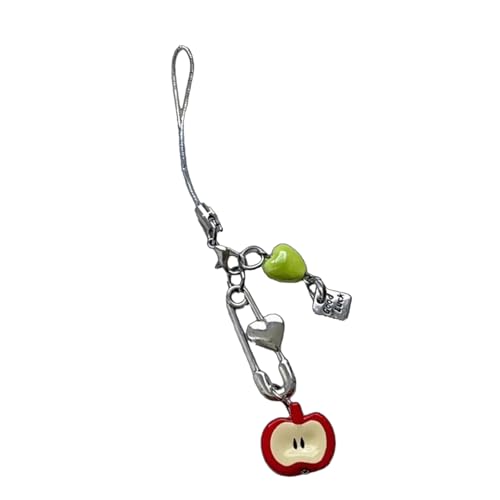 JUNNASALIKER Stylish Bag Charme Handgefertigt Obst Anhänger Perlen Keychain Telefonkette Geeignet Für Die Personalisierung Von Telefonen Und Schulbeutel JUNNASALIKER Stylish Bag Charme Handgefertigt Obst Anhänger Perlen Keychain Telefonkette Geeignet Für Die Personalisierung Von Telefonen Und Schulbeutel von JUNNASALIKER