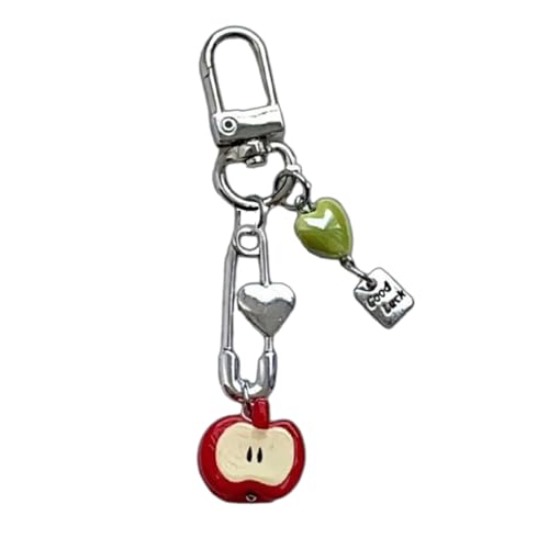 JUNNASALIKER Stylish Bag Charme Handgefertigt Obst Anhänger Perlen Keychain Telefonkette Geeignet Für Die Personalisierung Von Telefonen Und Schulbeutel von JUNNASALIKER