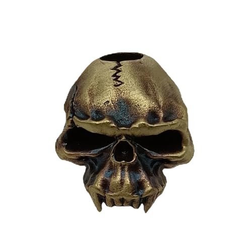 JUNNASALIKER Stylish Gear Skull Charme Sturdy Kupferlegierung Schlüsselring Dekoration Für Überlebensrucksäcke Und Gothic Styles Accessoires von JUNNASALIKER