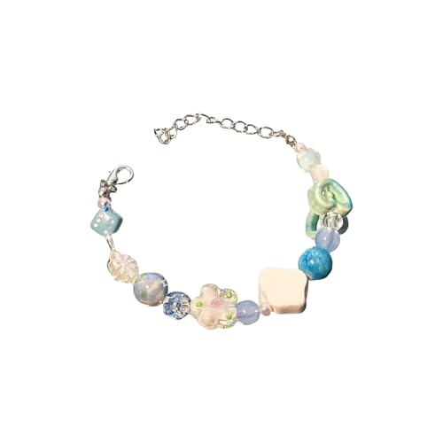 JUNNASALIKER Stylish Perlen Charme Armband Leicht Verstellbare Länge Armband Handgefertigte Farbenfrohe Handkettengeschenk Für Teenager JUNNASALIKER Stylish Perlen Charme Armband Leicht Verstellbare Länge Armband Handgefertigte Farbenfrohe Handkettengeschenk Für Teenager von JUNNASALIKER