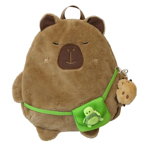 Kreative Rucksack Girls Casual Capacity Plüsch Student Rucksäcke Soft Rucksack Für Schule Und Reisen von JUNNASALIKER