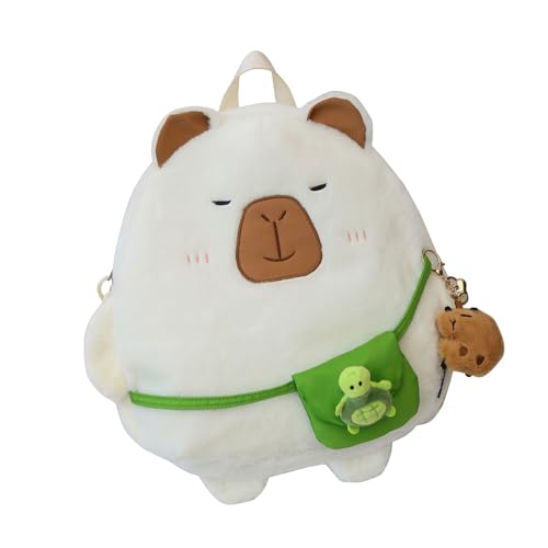 Kreative Rucksack Girls Casual Capacity Plüsch Student Rucksäcke Soft Rucksack Für Schule Und Reisen von JUNNASALIKER
