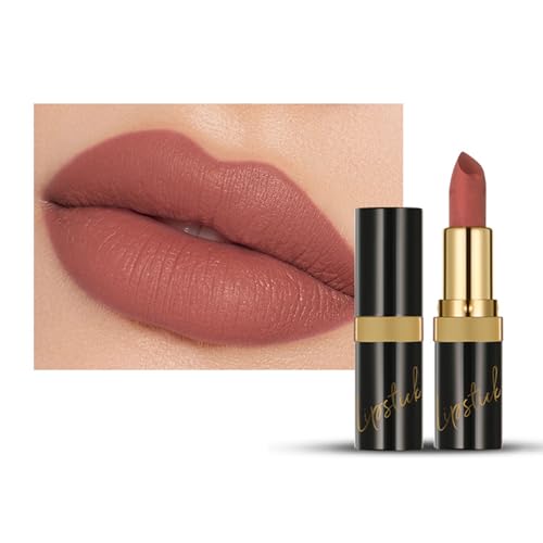 Mattes Lippenstift Für Frauen Vollbedeckung Lippenstock Hochpigmentierte Lippenfarbe Smudgesicher Und Wasserdichtes Lipgloss Mattes Lippenstift Für Frauen Vollbedeckung Lippenstock Hochpigmentierte Lippenfarbe Smudgesicher Und Wasserdichtes Lipgloss von JUNNASALIKER