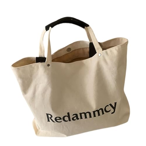 Modische Canvas Handtasche Mit Großem Fach Für Damen Koreanischen Stil Lässige Umhängetasche Für Studenten Und Pendler von JUNNASALIKER