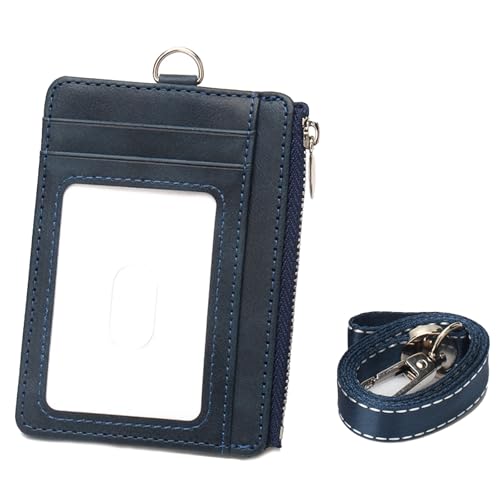 PU Leather Kartenhalter Brieftasche Geldbörse Mit Blockierendem Schutz Und Reißverschluss In Taschenhalsgurt Für Bargeld Und Karte PU Leather Kartenhalter Brieftasche Geldbörse Mit Blockierendem Schutz Und Reißverschluss In Taschenhalsgurt Für Bargeld Und Karte von JUNNASALIKER