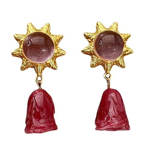 Vintage Inspirierte Sonnenflowers Ohrringe Mit Kristallen Handgefertigt Rose Anhänger Ohrohrstecker Schmuck Für Modebegeisterte Vintage Inspirierte Sonnenflowers Ohrringe Mit Kristallen Handgefertigt Rose Anhänger Ohrohrstecker Schmuck Für Modebegeisterte von JUNNASALIKER