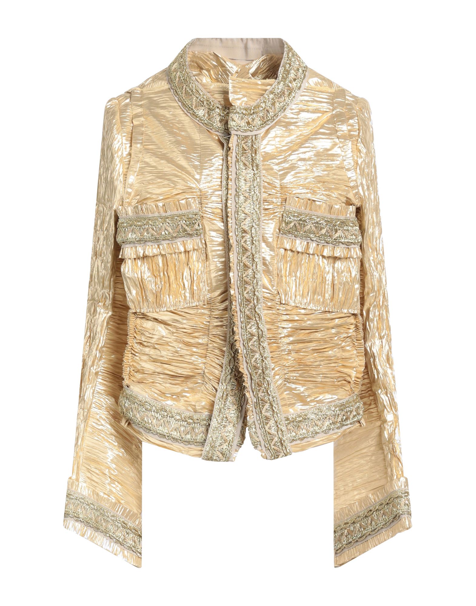JUNYA WATANABE COMME des GARÇONS Jacke & Anorak Damen Gold JUNYA WATANABE COMME des GARÇONS Jacke & Anorak Damen Gold von JUNYA WATANABE COMME des GARÇONS