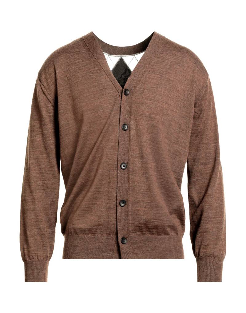 JUNYA WATANABE COMME des GARÇONS Strickjacke Herren Braun von JUNYA WATANABE COMME des GARÇONS
