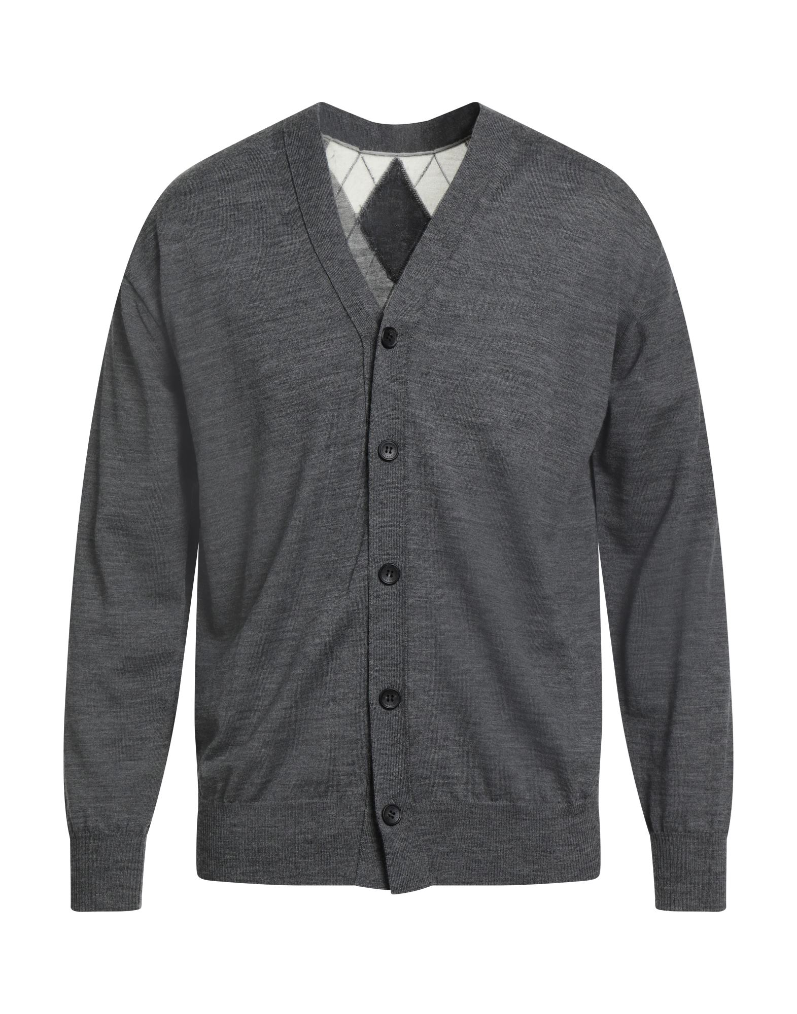 JUNYA WATANABE COMME des GARÇONS Strickjacke Herren Braungrau von JUNYA WATANABE COMME des GARÇONS